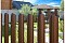 Штакетник Полукруглый Slim фигурный 0,4 PE RAL 3005 красное вино