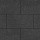 Тротуарная плитка Парк Плейс, 80 мм, чёрный, гладкая
