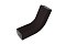 Колено стока гофрированное Vortex Lite Matt 76х102мм RAL 9005 черный