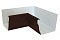 Угол желоба внутренний Vortex Matt 90гр 127мм RAL 8017