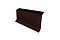 Планка примыкание в штробу 60 Grand Line 0,5 GreenСoat Pural Matt RR 887 шоколадно-коричневый (RAL 8017 шоколад)