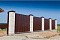 Колпак на столб двойной 390х390мм 0,5 GreenCoat Pural Matt с пленкой RR 887 шоколадно-коричневый (RAL 8017 шоколад)