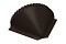 Заглушка конусная Satin Мatt RR 32 темно-коричневый