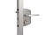 Замок LAKQ 6060 U2G корпус металлический, с ручками из алюминия, зеленый RAL 6005 GL